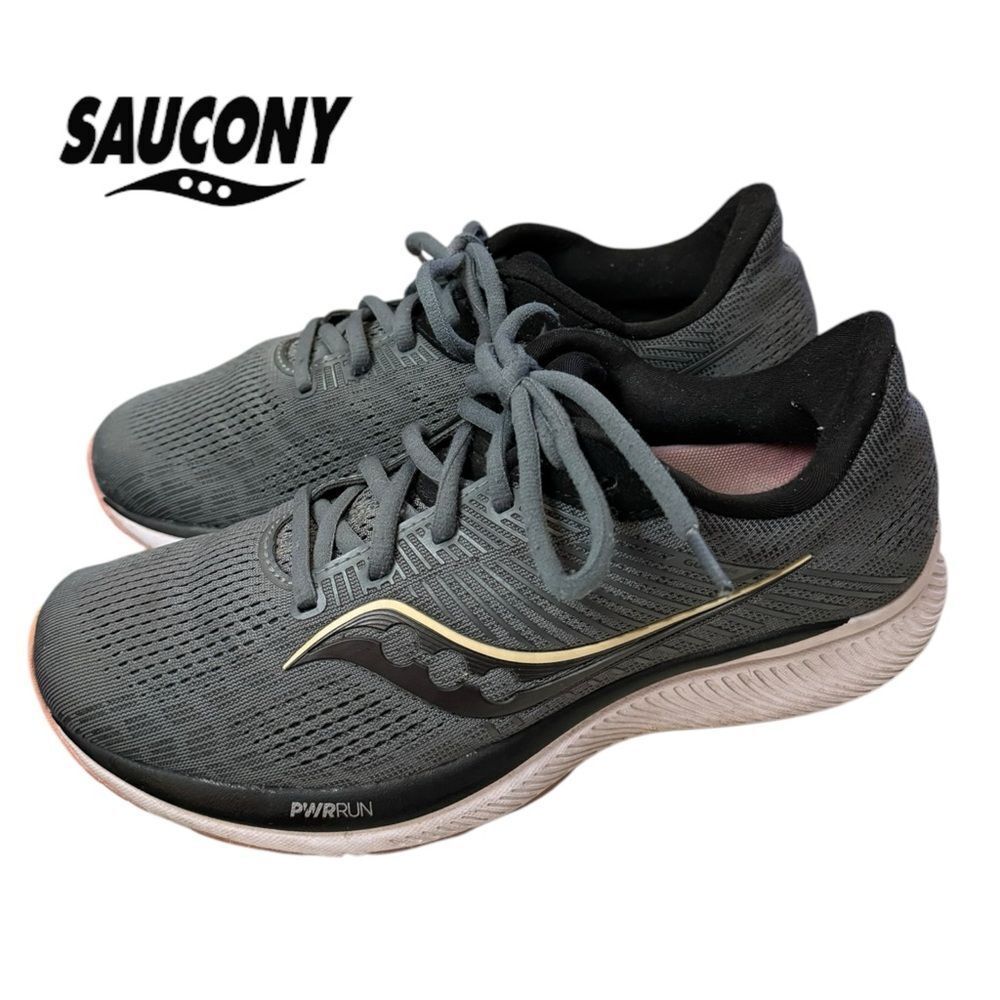 Saucony Guide 14 Charcoal Women's S10654-45 Grey Sneakers 9